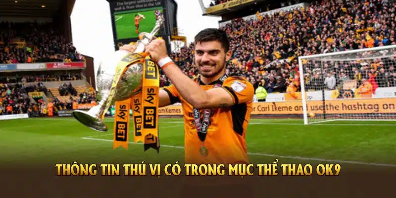 Những thông tin thú vị có trong mục thể thao OK9